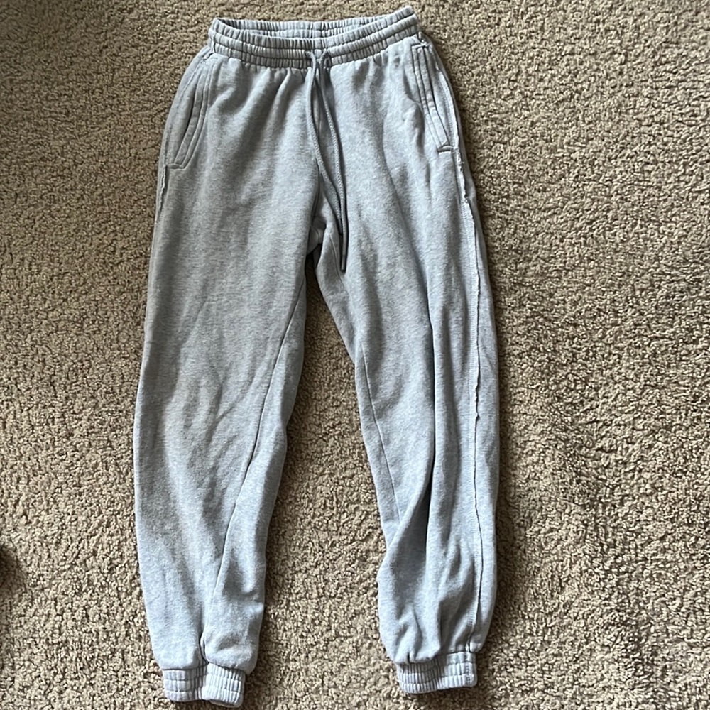 Aerie sweatpants will be washed and dried before selling